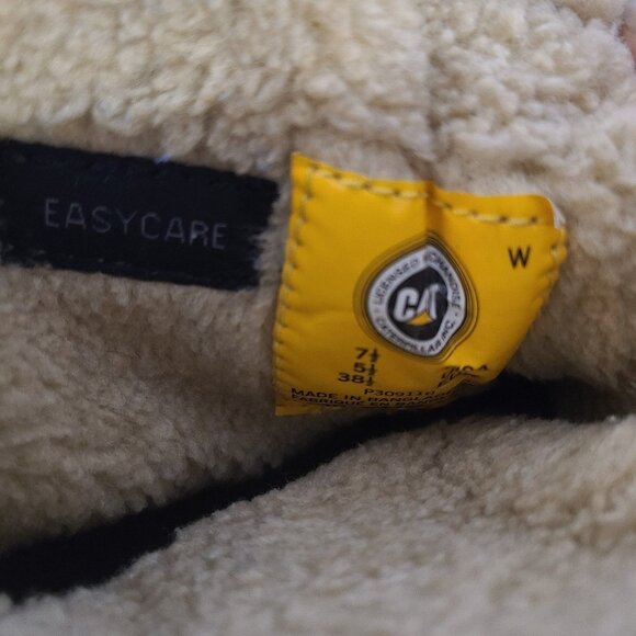 Caterpillar CAT Women's Jory Combat Boots Brown Suede Leather US Size 7.5 - Picture 8 of 8